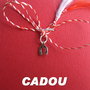 CADOU ... MARTISOR ... Potcoava - charm / pandantiv mic - MARTISOR din argint .925 - aprox 1.4x6.5x13 mm (cu anoul)
