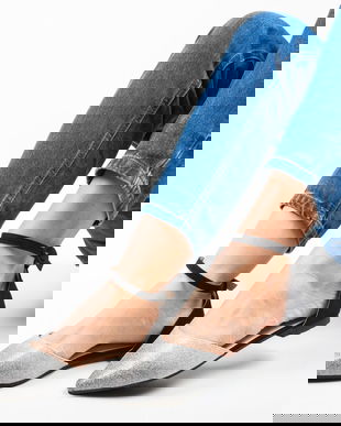 Balerini Luxo Argintii