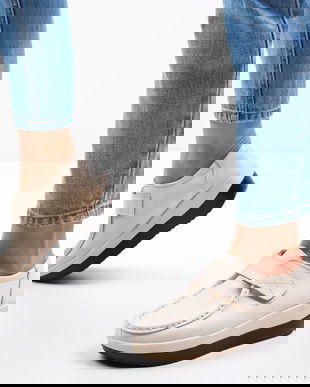 Pantofi Casual Groma Bej