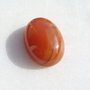 Cabochon agata dungata - nuante carneol - aprox 24.3x17.5x8.5 mm