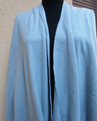 Poncho sal cu franjuri