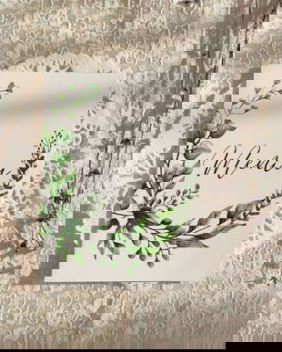 Meniu nunta, meniu rustic, meniu frunze, meniu nunta rustica, meniu simplu, frunze verzi, meniu verde