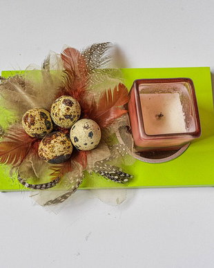 Produs multifunctional, rama tablou sau suport decorativ lumanare