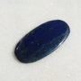 Cabochon lapis lazuli oval lung si subtire (INDIA - lucrat manual) aprox 2x18x36.5 mm