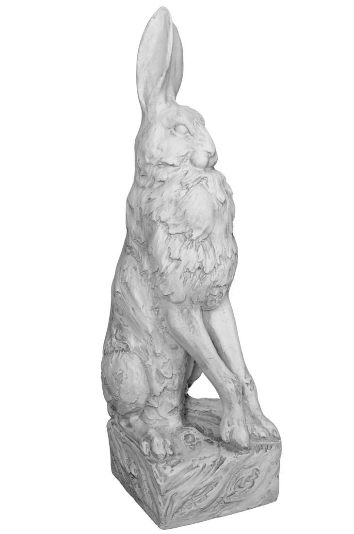 Statueta din rasini cu un iepure