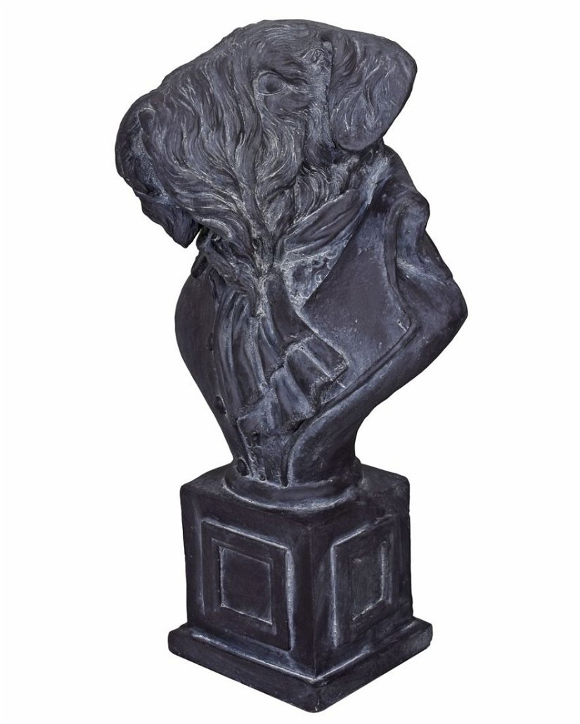 Statueta din rasini cu un terier