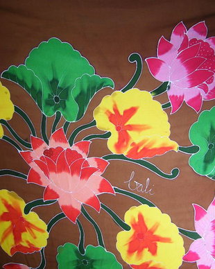 Pareo cu flori -Bali