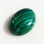 Cabochon malachit sintetic aprox 25x18x6 mm