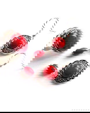 Set howlite rosu 38185