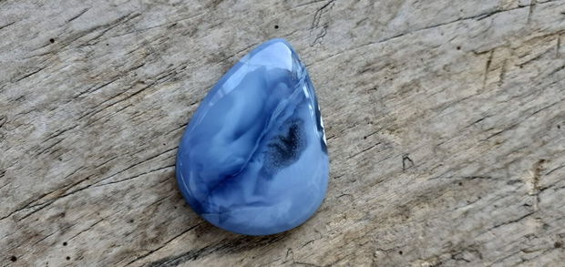 Cabochon opal albastru, 38x29 mm