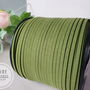 Snur Suede YellowGreen, 3mm