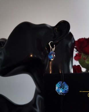 Brățară reglabilă cu octogon Swarovski