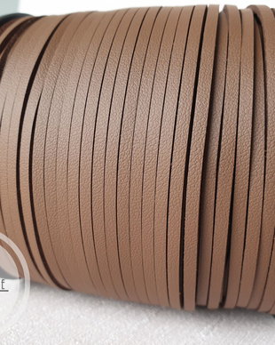 Snur Suede Saddle Brown, 3x1.4mm
