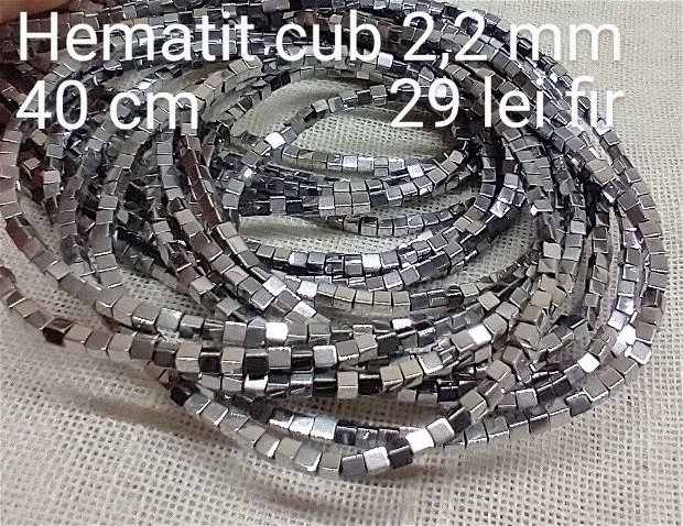 Hematit cub , 1 fir,
