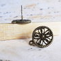 Tortite cercei floare bronz 17x13mm	BZLAK-T 015