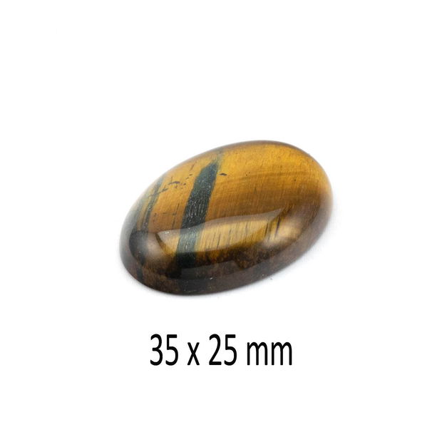 Cabochon, Ochi de Tigru, 35 x 25 mm, A217