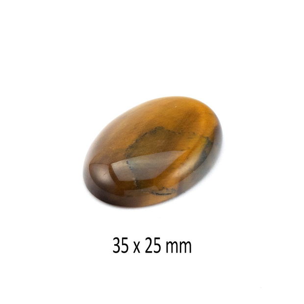 Cabochon, Ochi de Tigru, 35 x 25 mm, A219