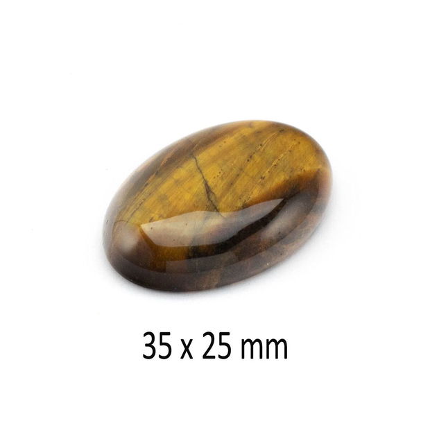 Cabochon, Ochi de Tigru, 35 x 25 mm, A236