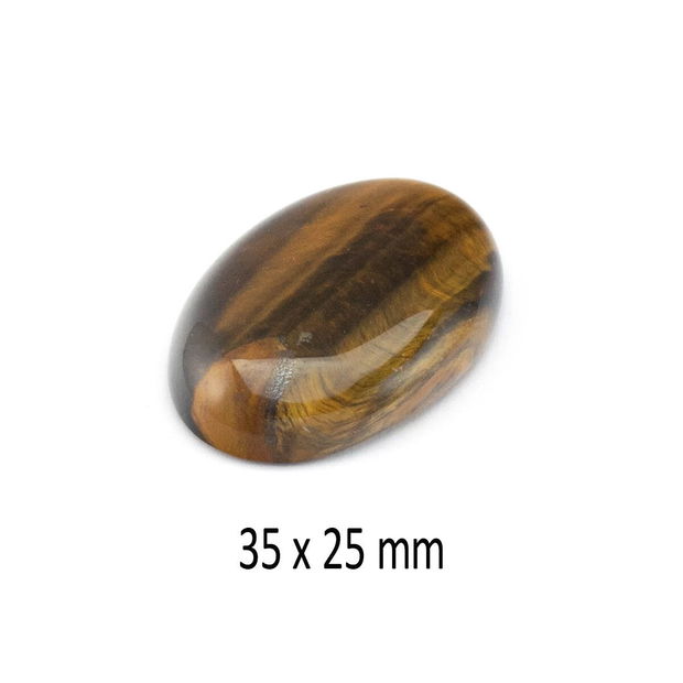 Cabochon, Ochi de Tigru, 35 x 25 mm, A240