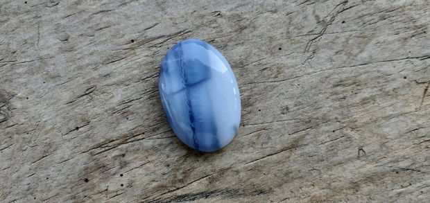 Cabochon opal albastru, 32x22 mm