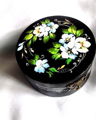 Cutie din lemn rotunda 38707