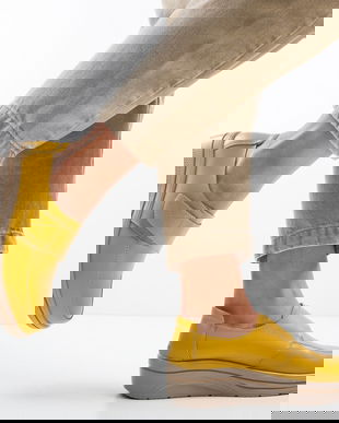 Pantofi Sport Hausberg Galbeni