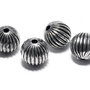 Margele din acril, metalizate, 10 mm