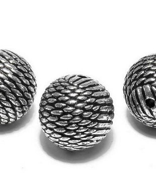Margele din acril, metalizate, 20 mm