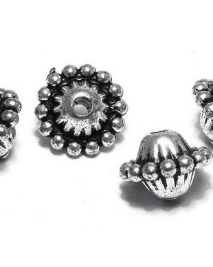 Margele din acril, metalizate, 11x8 mm