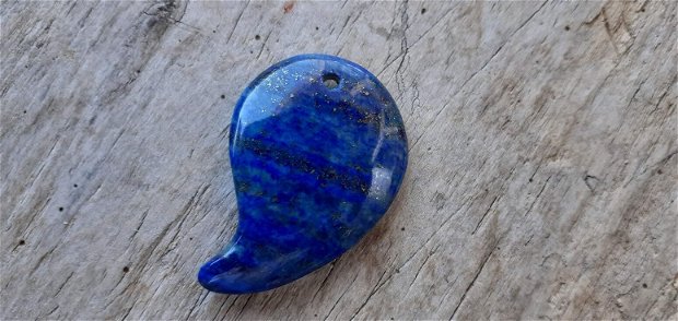 Pandantiv lapis lazuli, 39x27 mm