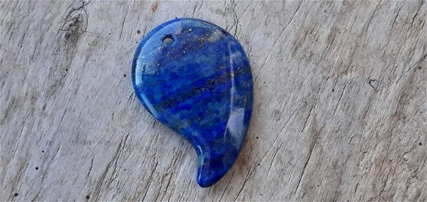 Pandantiv lapis lazuli, 39x27 mm