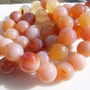 Agate nude - degrade fatetate aprox 16 mm