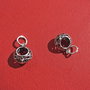 (2 bucati) Pandantiv din argint .925 aprox 17X10X7 mm (cu anoul)