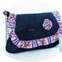 gentuta plic denim cu roz inflorat