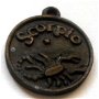 Charm banut zodiac Scorpion bronz