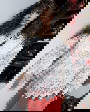 Bluza vintage  dantela cod 77v