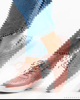 Pantofi Casual Revedo Roz