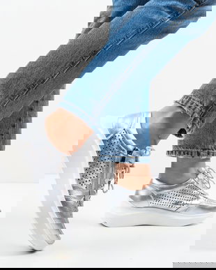 Pantofi Casual Revedo Argintii