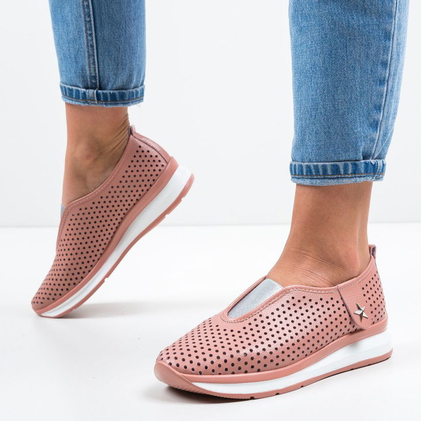 Espadrile Redou Roz