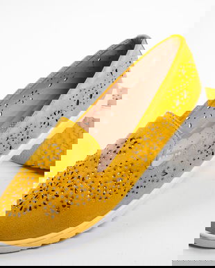 Espadrile Fred Galbene