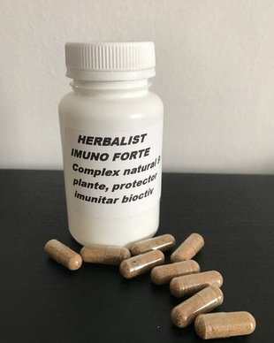 IMUNOFORTE HERBALIST - Complex vegetal din 9 plante pentru sustinerea imunitatii