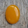Cabochon jad galben, 40x30 mm  REZERVAT