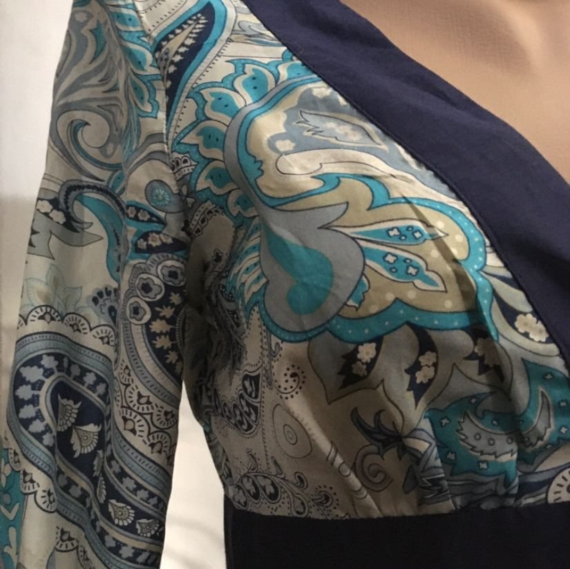 Bluza mătase naturala imprimeu paisley