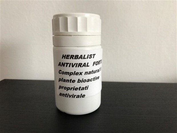 HERBALIST ANTIVIRAL FORTE- Complex natural din 9 plante , protectie antivirala