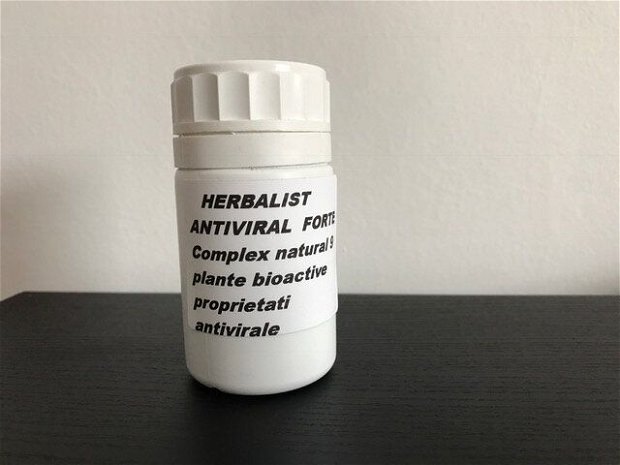 HERBALIST ANTIVIRAL FORTE- Complex natural din 9 plante , protectie antivirala