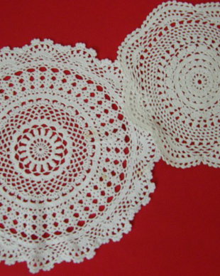 2 mileuri bumbac 22 si 17 cm