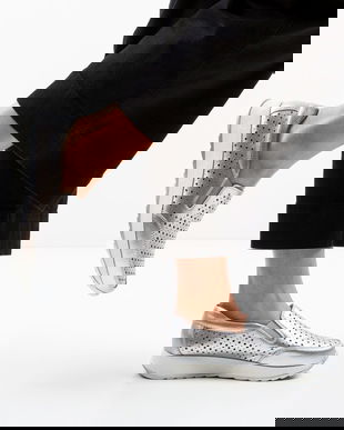 Pantofi Casual Olda Argintii