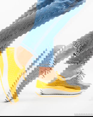 Pantofi Casual Met Galbeni