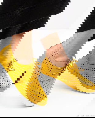 Pantofi Casual Cambridge Galbeni