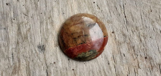 Cabochon jasp picasso, 25 mm